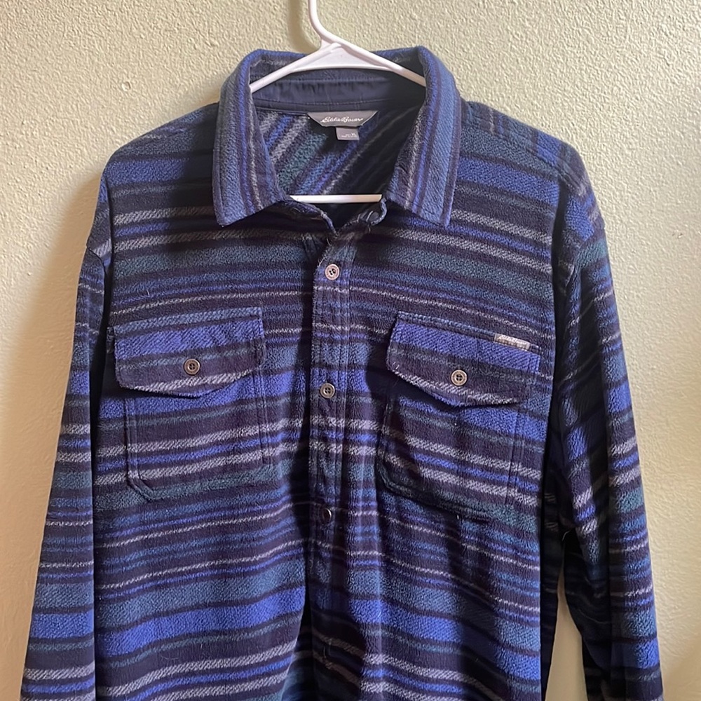 Eddie Bauer fleece flannel